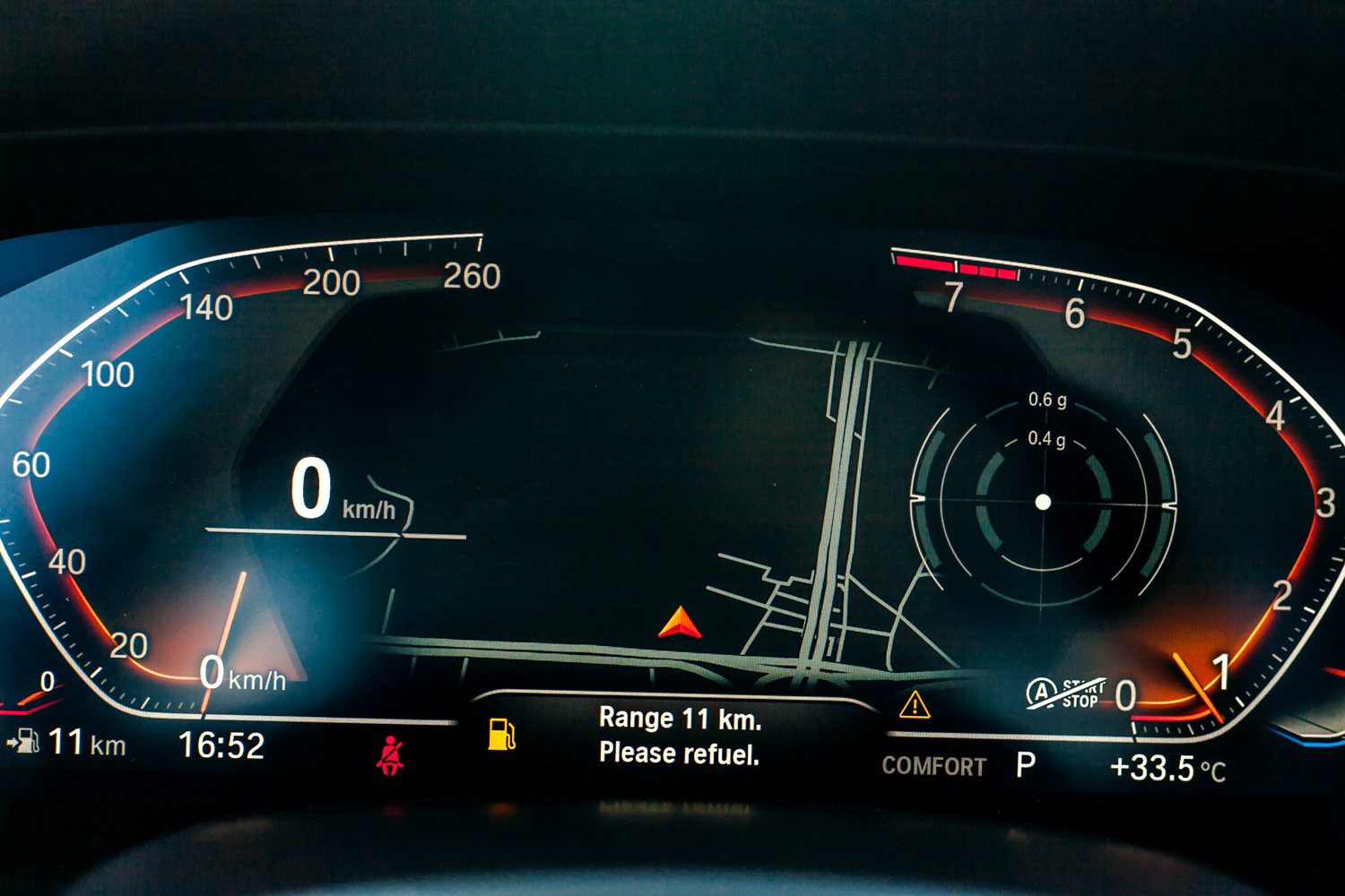 Màn hình điều khiển BMW X7 - BMW Lê Văn Lương
