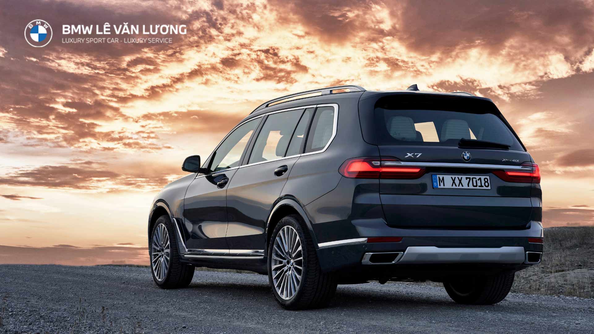 Đuôi xe BMW X7