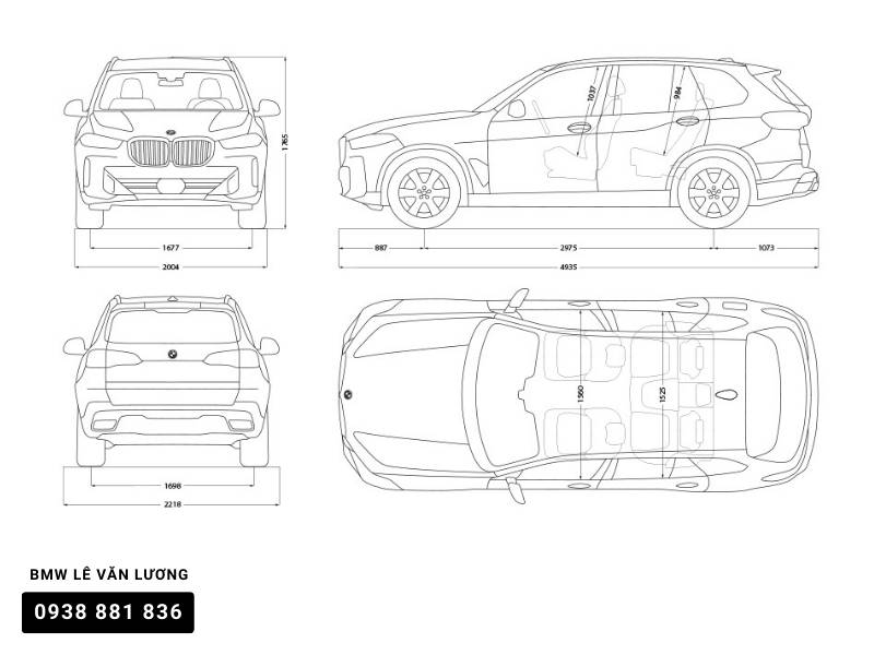 Thông số kỹ thuật BMW X5 2024