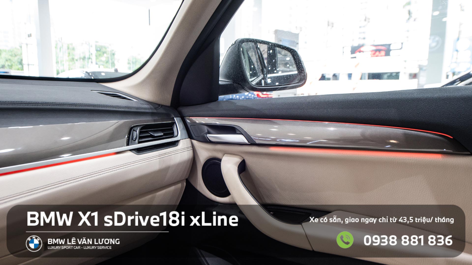 Nội thật BMW X1 sDrive18i xLine