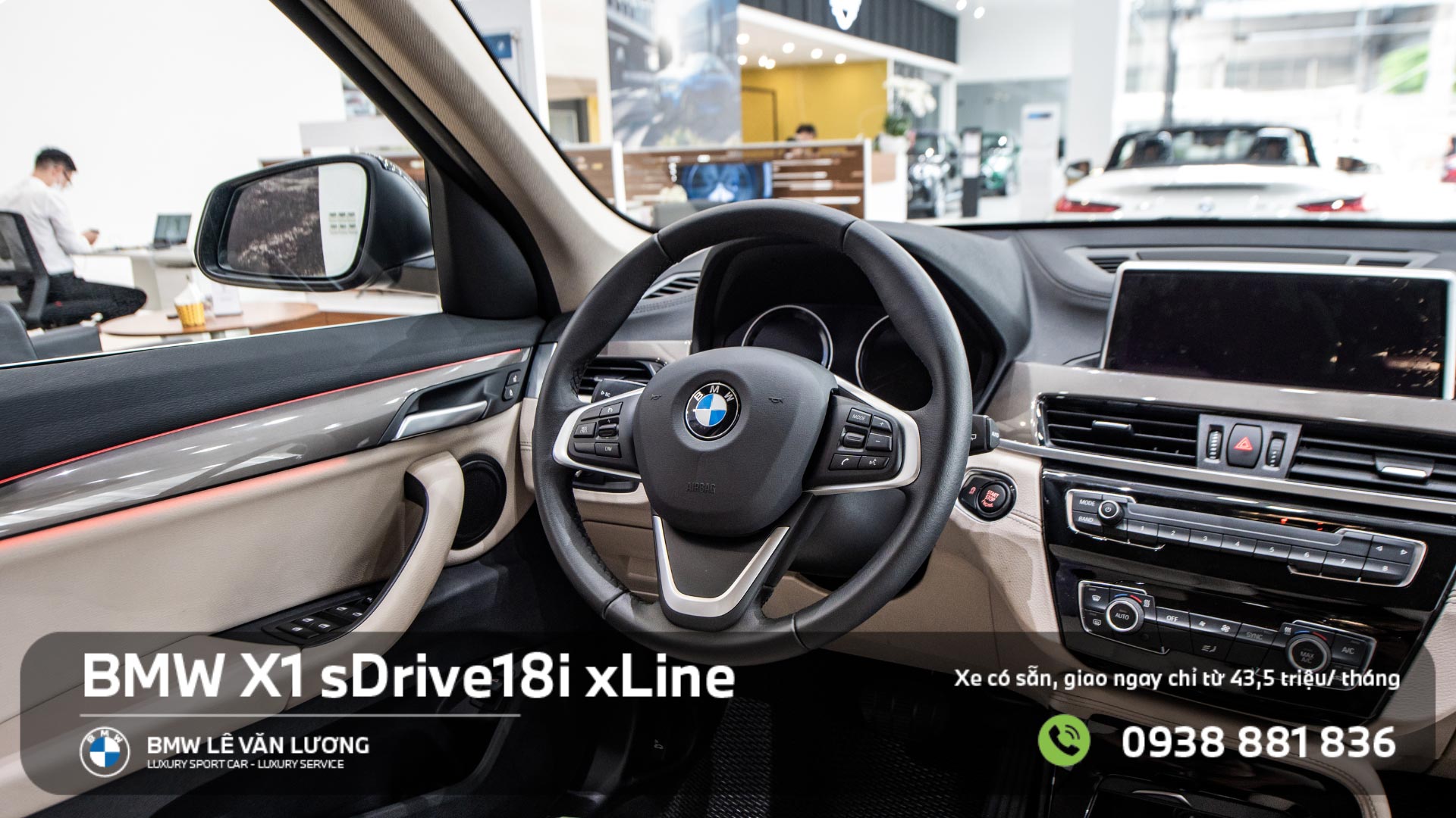 Nội thật BMW X1 sDrive18i xLine