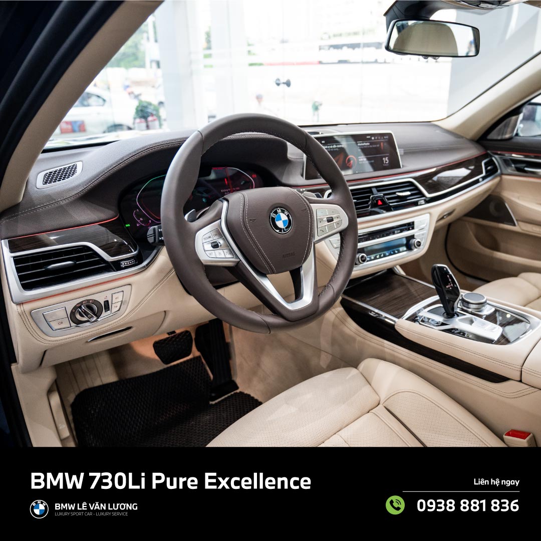 Nội thất BMW 730Li Pure Excellence 