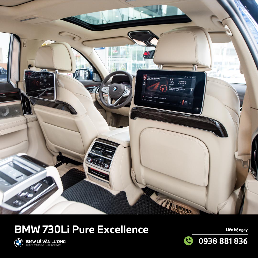 Nội thất BMW 730Li Pure Excellence 